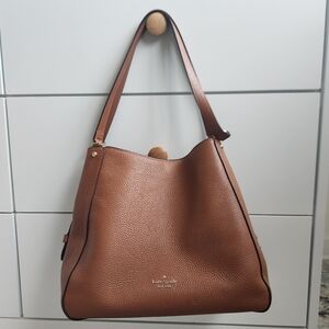 Kate Spade Brown Leather Tote